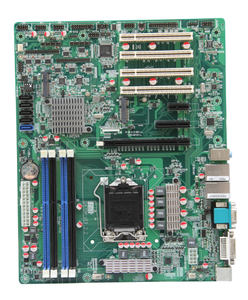 एकीकृत 4 * pci और 3 * pci (i3/i5/i7 विकल्प) 4 ddr3 चैनल lga 1155 डेस्कटॉप मेनबोर्ड - Product Image 4