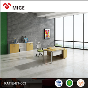 Gerente <span class=keywords><strong>del</strong></span> departamento de oficina escritorio de la computadora de vuelta con cajonera - Product Image 1