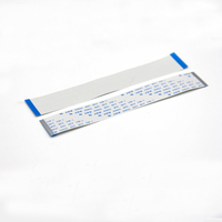 SCONDAR OEM pas personnalisé 1.0mm 0.5mm 1.27mm 2.0mm 2.54mm 10 11 12 14 19 broches 40pin IDC FFC imprimante câble ruban plat Flexible