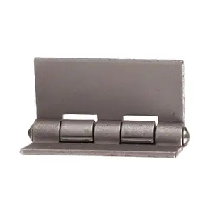 Özel kapılar menteşe kapı menteşeleri Rf düz bitmiş çelik 3 ''x 3'' hayır vida delikleri paslanmaz çelik Metal düz popo kaynak menteşe