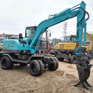 Excavadora de ruedas para agarrar <span class=keywords><strong>caña</strong></span> de azúcar piedra entrar lidiar cargadora - Product Image 4
