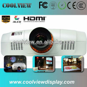 Meilleurs projecteurs 3D polarisés Full <span class=keywords><strong>HD</strong></span> 1080P H MI avec lampes LED 150W, convertisseur TV gratuit - Product Image 4