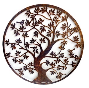 Decorazione da Parete in Metallo Tagliato al Laser, <span class=keywords><strong>Albero</strong></span> della Vita - Product Image 2