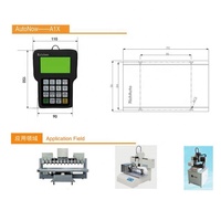 Mini routeur CNC 3D DIY 6090 3 axes, contrôleur CNC, système de contrôle DSP Rich Auto A11, kit contrôleur CNC, 501 3 axes avec poignée