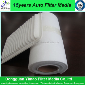 Mini Pleat G3 G4 F6 <strong>F7</strong> F8 <strong>Filter</strong> Material Nonwoven <strong>Filter</strong> Paper for Toyota/honda <strong>Filter</strong> - Product Image 1