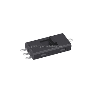 KND-1-CS006-R2 4P4T มินิสไลด์สวิตช์16A 250/125VAC เคลือบด้วยเงิน