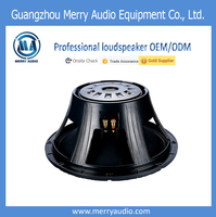 Caisson de basses professionnel 18 pouces Heavy Bass Dj Equipment Line Array Concert Subwoofer pour Line Array et boîtier de haut-parleur vide 18 "China Factory