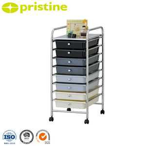 Meubles de rangement pour la maison OEM MIT DIY Housewares Chrome Rolling Storage Organizer Cart Wholesale Taiwan for Home Office Metal - Product Image 1