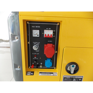 En stock Générateur diesel super silencieux triphasé 6000 watts 6 kva 6 <span class=keywords><strong>kw</strong></span> - Product Image 3