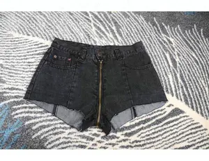 D & S Factory Dropship Celana Jeans Ritsleting Selangkangan Terbuka dengan Ritsleting Selangkangan