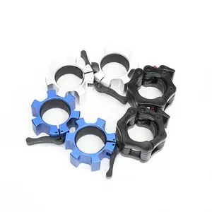 Reapbarbell Colorful fitness aluminum barbell bar collars barbell clip clamp/ exercise collar