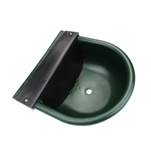 Farm drinking equipment automatic cattle drinker plastic water trough cattle sheep water bowl with float valve for cow horse