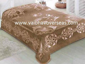 Mantas de Visón Raschel Súper Suaves de Alta Calidad, 100% Poliéster, 200x240 cm, Hechas en India por Avior Industries PVT LTD - Product Image 2