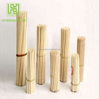 Brochette plate en bambou jetable Teppo pistolet forme Kebab bâton Barbecue pagaie BBQ outils