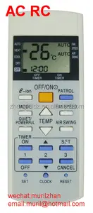 Wit 15 Sleutels airconditioning afstandsbediening 75C3298 75C3058 voor Panasonic Cooling + Warm Functie Engels KP3AS M09 Een/C controles