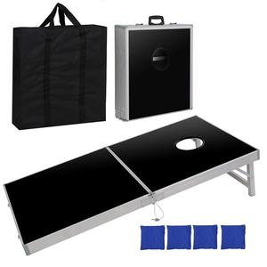 Jeu <span class=keywords><strong>de</strong></span> Cornhole Portable en Aluminium avec Sac <span class=keywords><strong>de</strong></span> Lancer 120x60x28cm – Jeu <span class=keywords><strong>de</strong></span> Sport Extérieur Personnalisable par Wenjude - Product Image 5