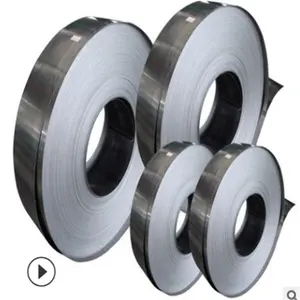 Hot dip galvanized GI steel strips/GI slit coil roll factory Price per ton per ton