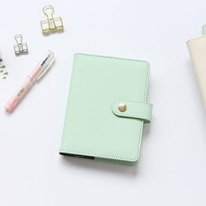 Đầy Màu sắc kikki <span class=keywords><strong>K</strong></span> Phong Cách PU da máy tính xách tay Quà Tặng Chất lượng cao A6 Mini lật Nhẫn cuốn Sách Cá Nhân 3 vòng Mini Chất <span class=keywords><strong>k</strong></span>ết dính 80 tờ - Product Image 3