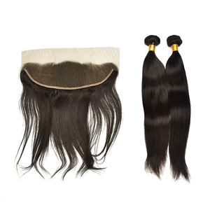 Recto barato de la trama del pelo humano de la cutícula completa virgen malayo de la trama del pelo - Product Image 4