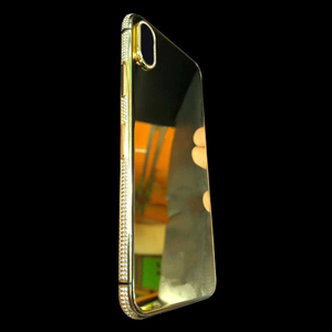 เคสไอโฟน X ชุบทองหรูหราประดับเพชร - Product Image 2