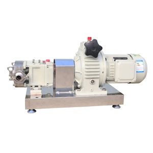 High-end 316L Stainless Steel Food Grade Sanitary Rotary Vane <strong>Pump</strong> for <strong>Beer</strong> Coffee Cola Transfer <strong>Pump</strong> - Product Image 4