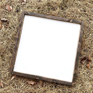 Cadre en <span class=keywords><strong>bois</strong></span> blanc personnalisé, panneau personnalisé - Product Image 3