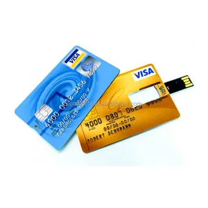 OEM 定制标志信用卡 usb，促销礼品 usb 卡, 名片 usb 闪存驱动器 1 gb-16 gb