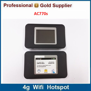 Comercio al por mayor Negro <span class=keywords><strong>Netgear</strong></span> Aircard 770 s AC770s AWS 1900 MHz 4G Pocket Router <span class=keywords><strong>WIFI</strong></span> - Product Image 2