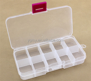 Kotak Penyimpanan Plectrum Plastik 10 Grid Menyimpan Pick Gitar dan Barang Kecil Lainnya - Product Image 5