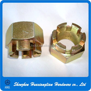 Tuerca de Seguridad Hexagonal Ranurada <span class=keywords><strong>DIN</strong></span> <span class=keywords><strong>935</strong></span> <span class=keywords><strong>DIN</strong></span> 937 M6-M52 - Product Image 4