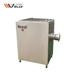 WELLY industrial frozen meat mincer grinder machine electric cut frozen meat meat processing plant fresh meat 