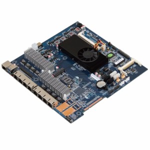 PfsenseファイアウォールルータとMotherboard 8 LAN Port P2117LE Intel Pentium 2117U 1.80 GHz 2コア1xCOMポート、2 * GPIO - Product Image 1