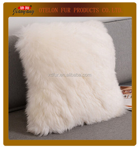 Oreillers en peau de mouton fabriqué en chine, vente en gros, coussin en fourrure de laine de mouton - Product Image 6