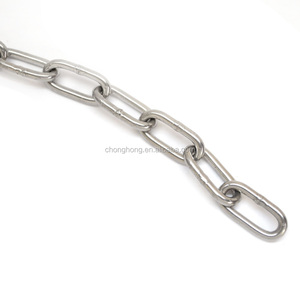 <span class=keywords><strong>Catena</strong></span> in Acciaio Inox 316/304 DIN764 a <span class=keywords><strong>Maglie</strong></span> Lunghe e Corte - Product Image 2