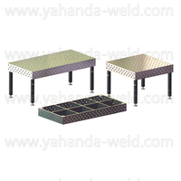 Tables de soudage 2D de nouveau style avec dispositifs de fixation et de serrage
