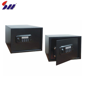 Mini <span class=keywords><strong>maison</strong></span> en métal fichier bancaire serrure de sécurité affichage LED électronique mot de passe coffre-fort mural à vendre - Product Image 1