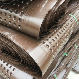 플라스틱 배수 Board/딤플 장 대 한 배수/딤플 배수 셀 Brown color 날의 고밀도 폴 리 배수 board - Product Image 2