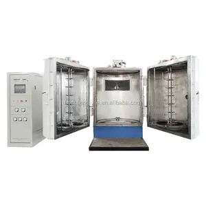 Double Doors Vertical Plastic Vacuum Metalizing Coating Machine