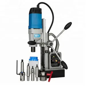 BYCON DMD-50M 1700W 28mm twist drill 50mm annular cutter M20 tapping bux magnetic drill press portable