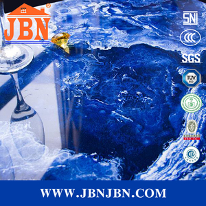 Azulejo moderno Foshan esmaltado 800x800 azulejos de porcelana de mármol azul oscuro azulejo de Piso <span class=keywords><strong>6</strong></span> caras para pared Interior - Product Image 3
