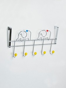 Flower Design 5 decorative colorful metal <b>over</b> <b>door</b> <b>hook</b> - Product Image 6