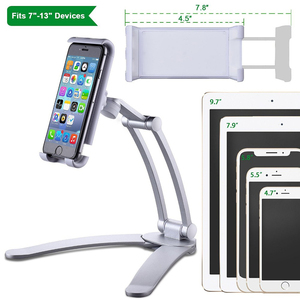 Support Mural universel Stand Oreiller Table De Bureau Et Portable En Aluminium Tablette PC <span class=keywords><strong>Android</strong></span> Support de Télé<span class=keywords><strong>phone</strong></span> - Product Image 2