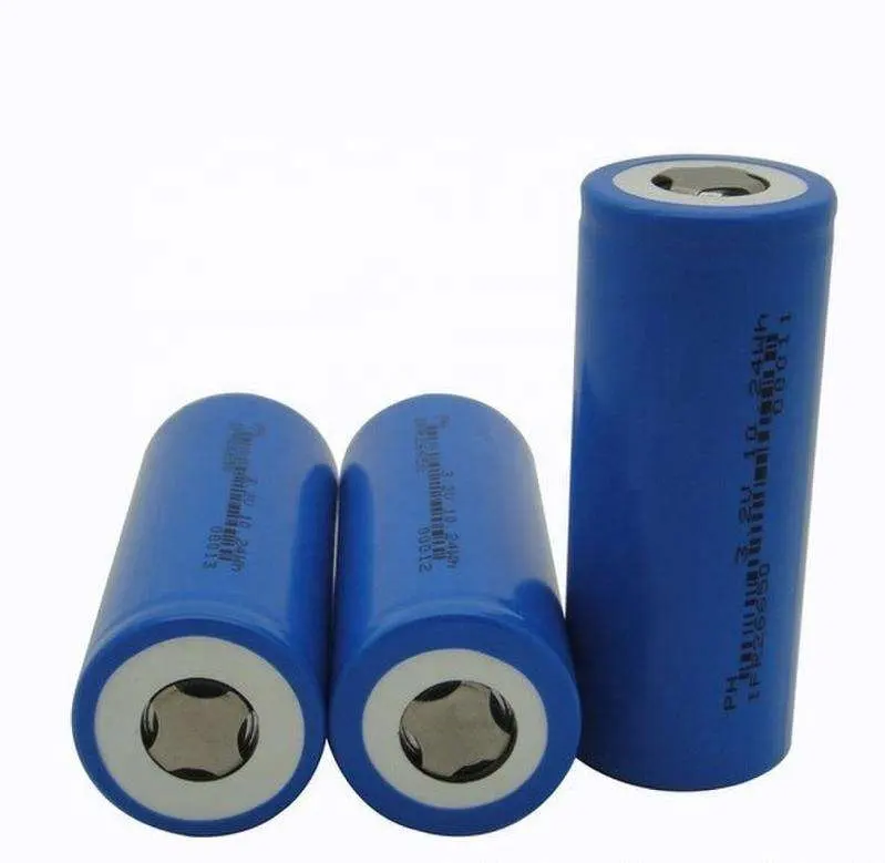 3.2V 2500mAh LiFePO4 Rechargeable Battery 26650 30C High Rate Fast Charge Bateria Made in China for Power Tools, EV