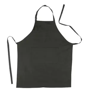 Conjunto de ropa para el hogar de doble bolsillo, para café, restaurante, delantal de cocina