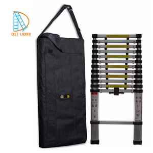 <span class=keywords><strong>Escalera</strong></span> Telescópica de Aluminio <span class=keywords><strong>LIDL</strong></span> Humanizada con Certificación EN131, Protege Tus Dedos - Product Image 4