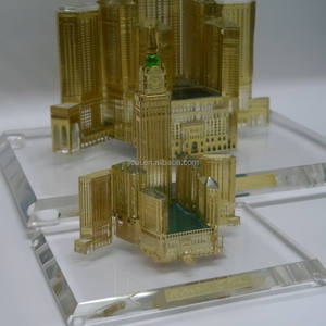 แบบจำลองหอนาฬิกาหลวงเมกกะ ซาอุดีอาระเบีย สำหรับงานฝีมือและของตกแต่ง - Product Image 2