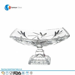 samyo personalizado fabricante <span class=keywords><strong>de</strong></span> vidrio <span class=keywords><strong>de</strong></span> cerámica mini pastel <span class=keywords><strong>de</strong></span> pie con cúpula <span class=keywords><strong>de</strong></span> <span class=keywords><strong>cristal</strong></span> - Product Image 1