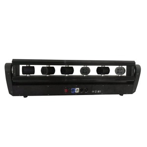 Nueva Llegada, Barra de Luces Láser Móvil de 6 Cabezas con Haz Rojo de 500mw, Luces Láser Móviles de 6 Cabezas para Discoteca, <span class=keywords><strong>DMX</strong></span>, Fiestas en Casa - Product Image 2