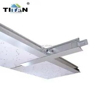 Suspender wall angle for ceiling t grid 22 22mm cn white black golden silver galvanized steel slotted flat