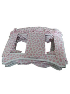 Meubles à <span class=keywords><strong>baldaquin</strong></span> à pois roses et <span class=keywords><strong>lit</strong></span> à jouets avec literie pour jeux d'enfants et maisons de poupées - Product Image 6